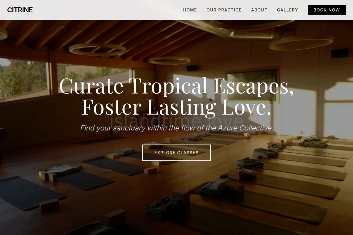 Citrine Yoga Studio