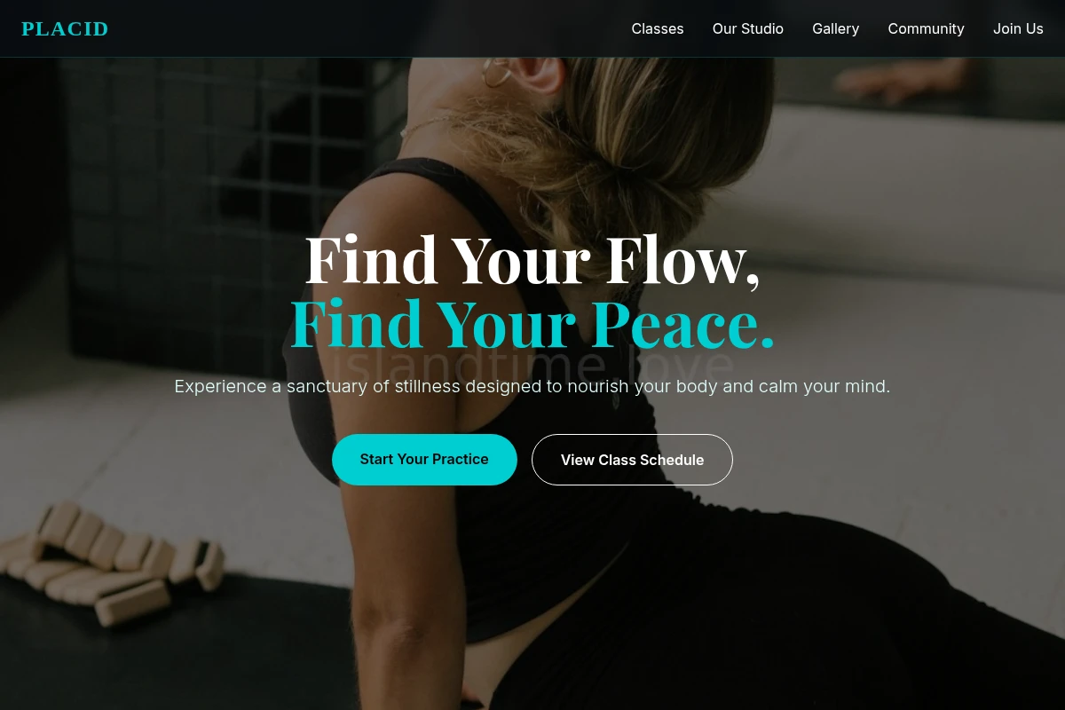 Placid Yoga Studio